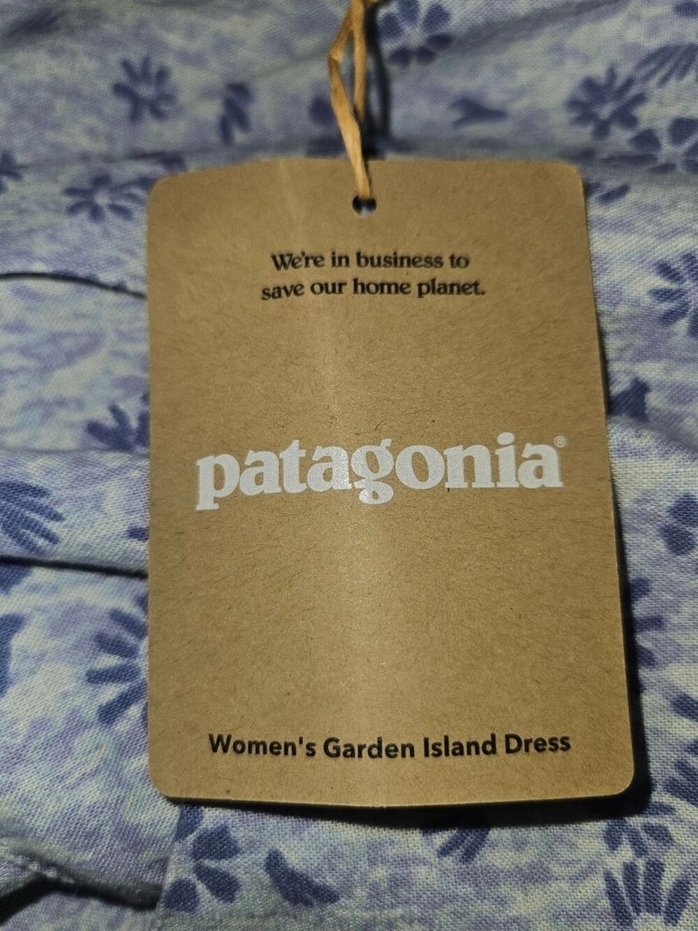 Patagonia Garden Island Dress Wildflower Print Midi Sundress NWT Size M - Picture 3 of 8